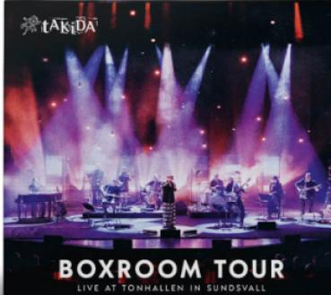 CD + DVD Takida Boxroom Tour - Live At Tonhallen In Sundsvall NEU 2025